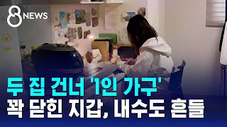 두 집 건너 '1인 가구'…꽉 닫힌 지갑, 내수도 흔들 / SBS 8뉴스