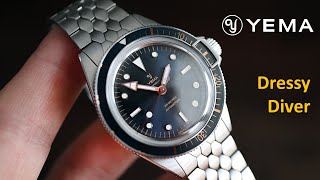 A Diver That Can Double as a Dress Watch - The YEMA Superman Gilt Review