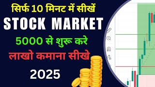 Share Market Basics For Beginners Full  COURSE ,| How to Start Investing in Stock Market 2025