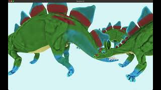 Implemented Mesh Skinning