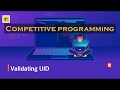 Validating UID - HackerRank - #18 - Python Practice Examples