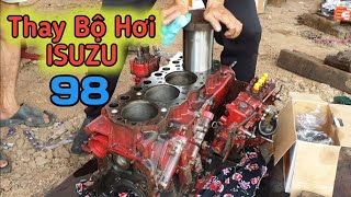 Toàn Cảnh Thay Bộ Hơi Cho máy ISUZU 98 Phần 2 | Le Toan Channel