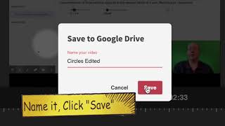 Screencastify: Editor Export Project