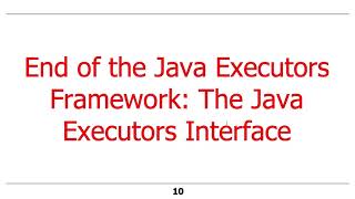 The Java Executor Framework: The Executors Utility Class
