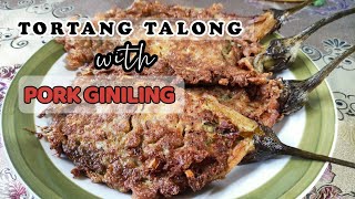 MAPAPARAMI ANG KAIN MO DITO| TORTANG TALONG NA MAY PORK GINILING