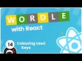 Make a Wordle Clone with React #14 - Coloring Used Keys