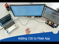 Python Flask Application  -  How to add CSS to Flask Application