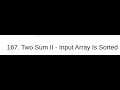 Two Sum II - Input Array Is Sorted
