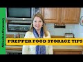 Prepper Food Storage Tips Emergency Food Storage for Beginners