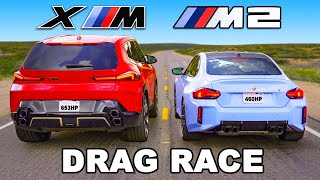 Which is faster - BMW XM v NEW M2