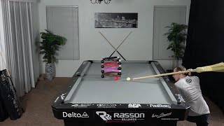 Amazing Pool Trickshots Using Broom