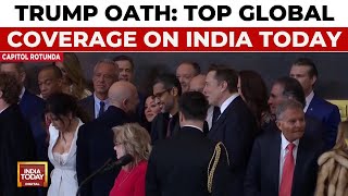 Trump Inauguration: Tech CEOs, Ex-Presidents Gather As Ceremony Moves Indoor | Trump Oath At Capitol