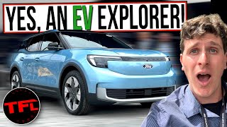 Surprise! Ford Debuts The NEW 2024 EV Explorer: An New All Electric  SUV With a HUGE Catch!