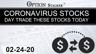 Coronavirus Market Crash - Day Trade These Stocks [3 Buys and 3 Shorts]