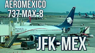 Surviving 5 hours on Aeromexico's 737MAX-8 to Mexico City!