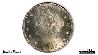 Stunning Superb Gem 1886 Liberty Head Nickel NGC MS-67 for sale in Stack's Bowers 2023 Spring Sale