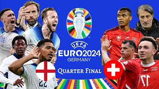 歐洲國家盃 2024 八強 : 英格蘭 vs 瑞士 | England vs Switzerland [LIVE]