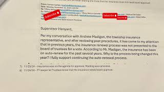 🚨!!! Get in here ! THORNTON TOWNSHIP THE TRUTH ABOUT THE INSURANCE Flash Back