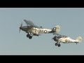 Hawker Hind and Gloster Gladiator at Old Warden 2nd Oct 2011