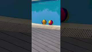 রঙিন বল, অবিরাম ভেসে চলা। Colorful balls , floating balls.#viral #trending #swimming #pool #ball