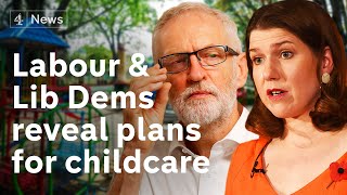 Labour and Lib Dems promise more childcare support as Tories pledge more GPs