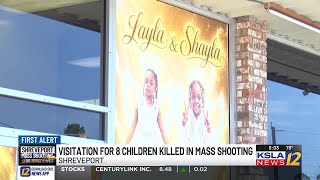Visitation held for eight kids killed in Shreveport mass shooting