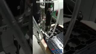 screw machine 駕駛模擬器底座雙頭鎖螺釘，兩種螺釘切換，氣吹式供釘，效率高，單顆螺釘鎖付時間2秒。全自動鎖螺絲機 自動鎖螺絲機廠家 多軸自動鎖螺絲機