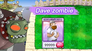 Plants Vs. Zombies: Space time summon: Dave's Zombie - HARD MODE MOD