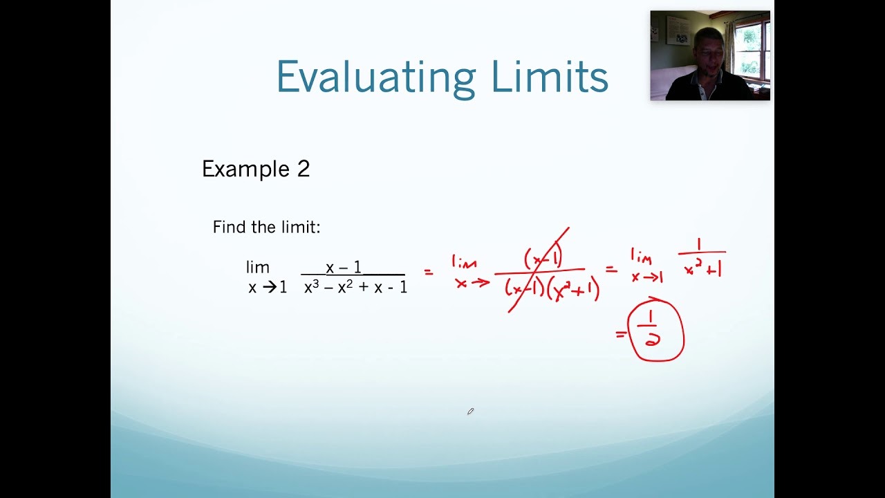 Precalculus 12.2 Evaluating Limits A - YouTube