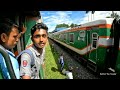 @novorosh ফাহিম ভাই সাথে train journey 😍 exclusive review paharika express chittagong to sylhet