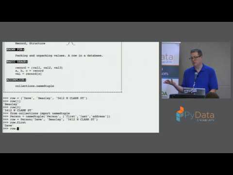 David Beazley | Keynote: Built in Super Heroes David Beazley | Keynote: Built in Super Heroes