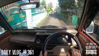 DAIHATSU HIJET 1000 CARVLOG 361 - Berangkat sekolah pakai HIJET 1000