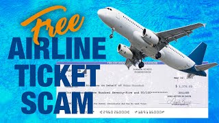Free Plane Ticket Scam Exposed