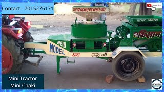 Atta Chaki | Mini Tractor के लिए छोटू आटा चक्की | Contact - 7015276171