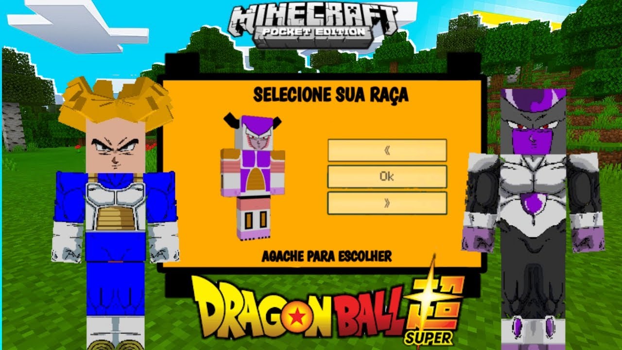 *SAIU* ATUALIZAÇÃO DO ADDON DE DRAGON BALL SUPER(PARA MCPE) - YouTube