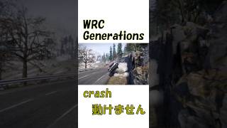 動けません【WRC Generations】