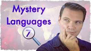 Mystery Languages 7 - Can you guess them all?!