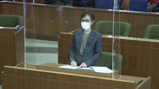 令和3年12月議会一般質問（望月典子議員）