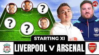Liverpool vs Arsenal | Starting XI Live