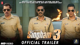Singham 3 Official Trailer Teaser : Story Details | Ajay Devgan | Kareena | Deepika | Salman