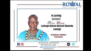 FINAL SEND OFF OF SALONGO NELSON RICHARD KIWENDO LWANGA