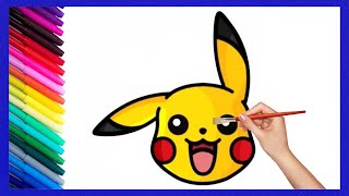 How to draw Pikachu || Beginners drawing tutorials step by step || easy drawings step by step