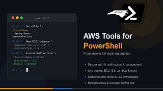 Automating AWS with PowerShell: A Practical Guide — RTPSUG April 2026
