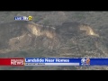 landslide reported near homes in newport beach