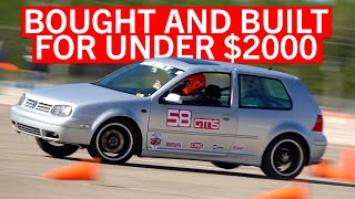 How to Build a Race Car on a $2000 Budget