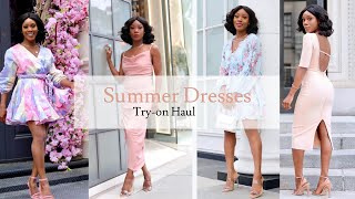 SUMMER DRESSES TRY-ON HAUL 2021 | Vacation dresses, date-night \u0026 Wedding guest.