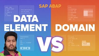 DOMAIN vs DATA ELEMENT in SAP ABAP — The Real Difference Explained Simply!