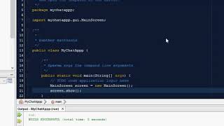 Building a chat application in Java part 3