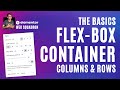 Basics Flex Box Containers - Columns & Rows - Elementor Wordpress Tutorial - Flexbox