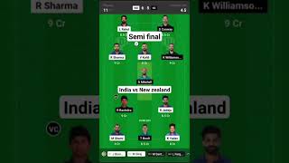 India vs New Zealand Team Prediction Today Match Ind vs NZ Semi finals #dream11prediction #indvsNZ